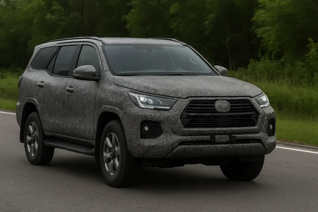 Next-Gen Toyota Fortuner 2026 – New Features, ADAS & Tech Upgrades