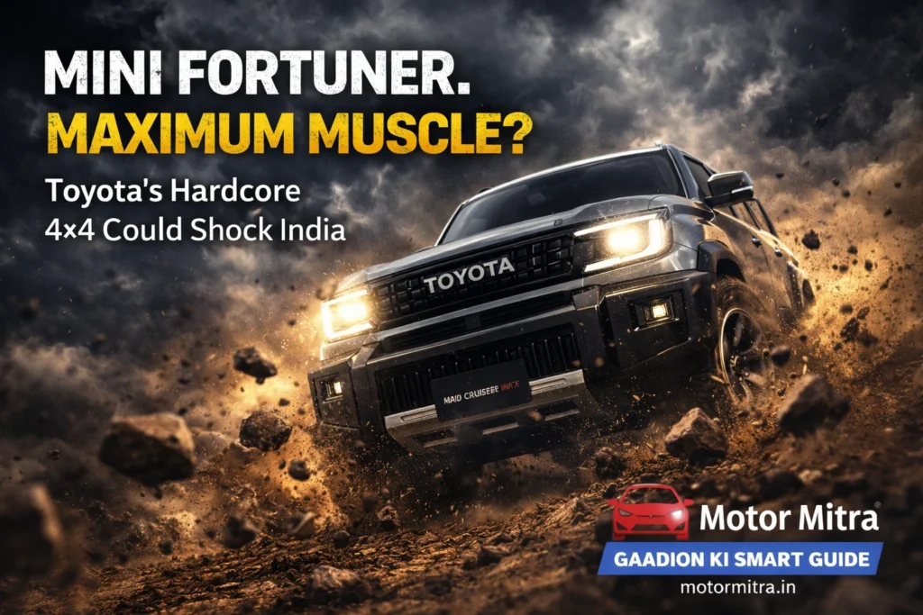 Hardcore 4×4 Alert! Toyota Land Cruiser FJ (Mini Fortuner) May Launch in India 2026