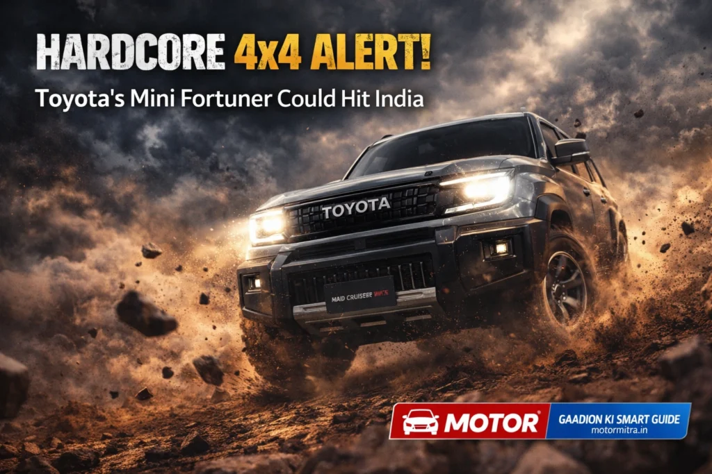 Hardcore 4×4 Alert! Toyota Land Cruiser FJ (Mini Fortuner) May Launch in India 2026