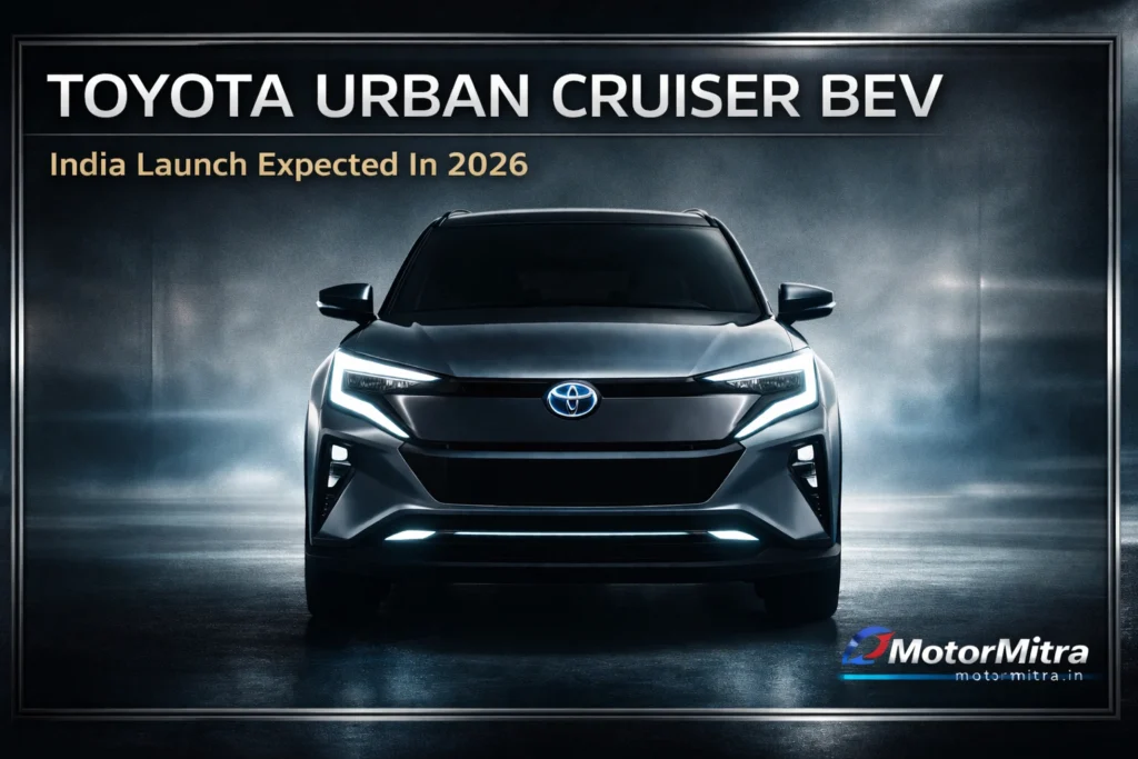 Toyota Urban Cruiser BEV To Launch In India 2026– Full Key Details