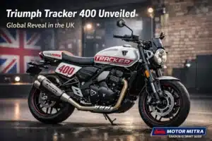 Triumph Tracker 400 Revealed in UK But India Launch May Not Happen in 2026