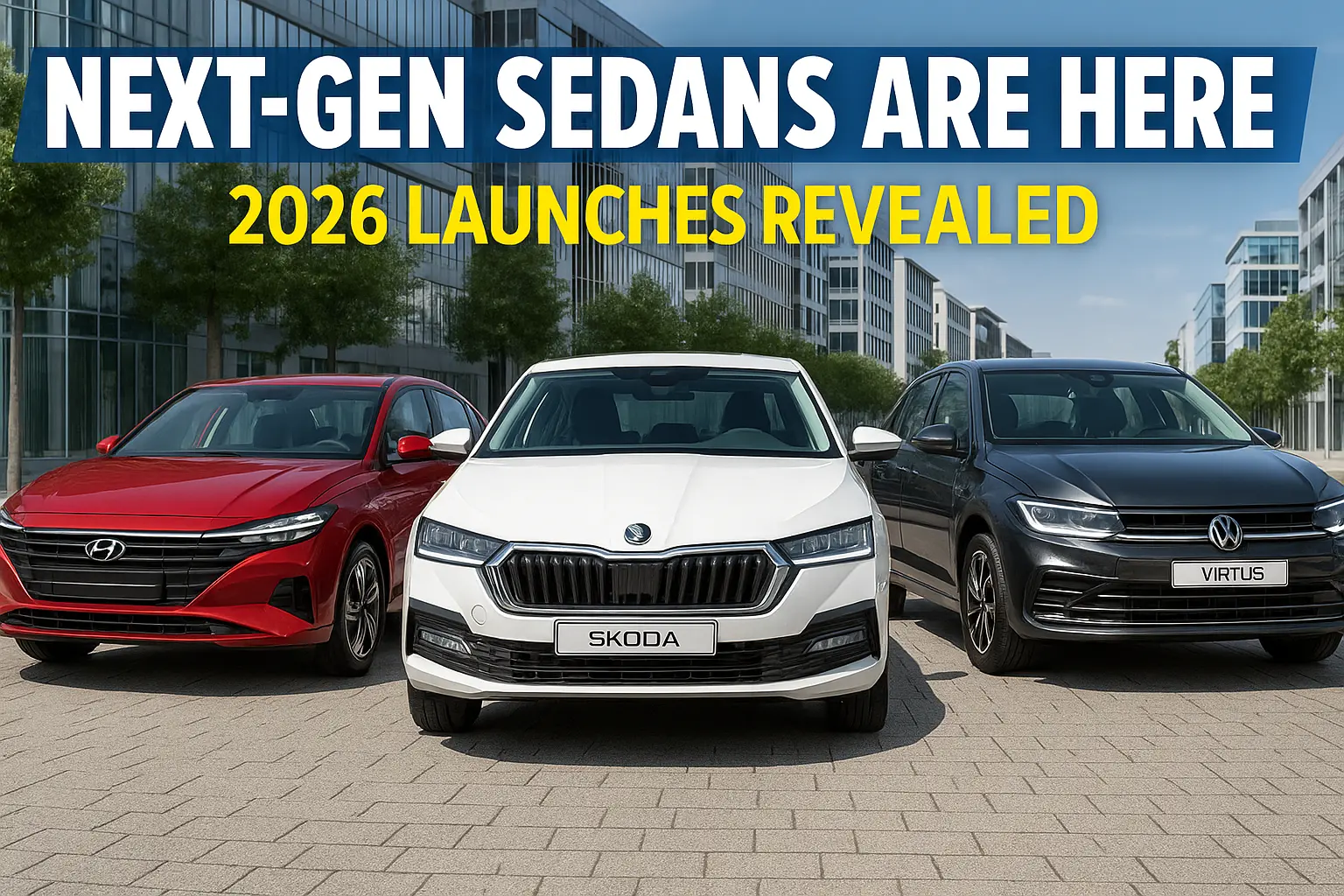 Upcoming Sedans 2026 New Verna, Slavia & Virtus – Full Breakdown