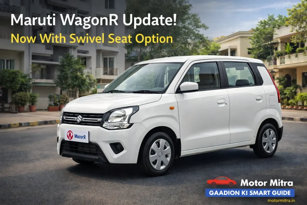 Big Update for WagonR! Swivel Seat Added to Make Daily Travel Effortless 2025