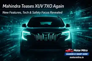 Mahindra Teases XUV7XO Again – New Features, Tech & Safety Focus Revealed