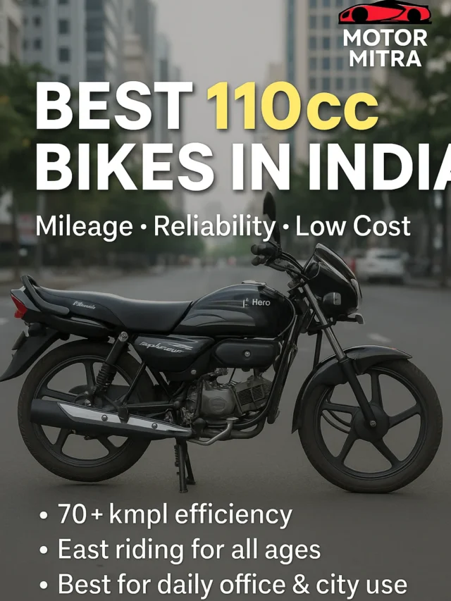 Best 110cc Bikes For First Time Buyers in 2025-26