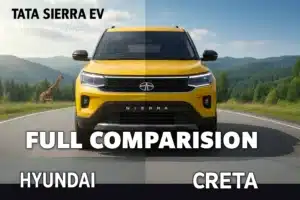 New Tata Sierra vs Hyundai Creta Comparison 2025