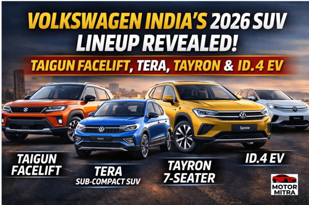 Volkswagen’s Silence Breaks: 5 New India Launches Confirmed for 2026