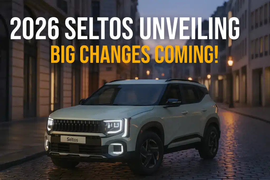 2026 New-Gen Kia Seltos Makes Global Debut in India — Bookings Open at Midnight!