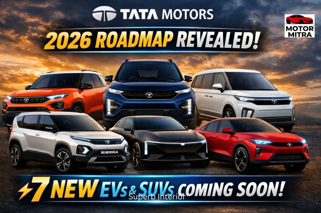 7 New Tata Cars Coming in 2026: EVs, SUVs and Facelifts Detailed