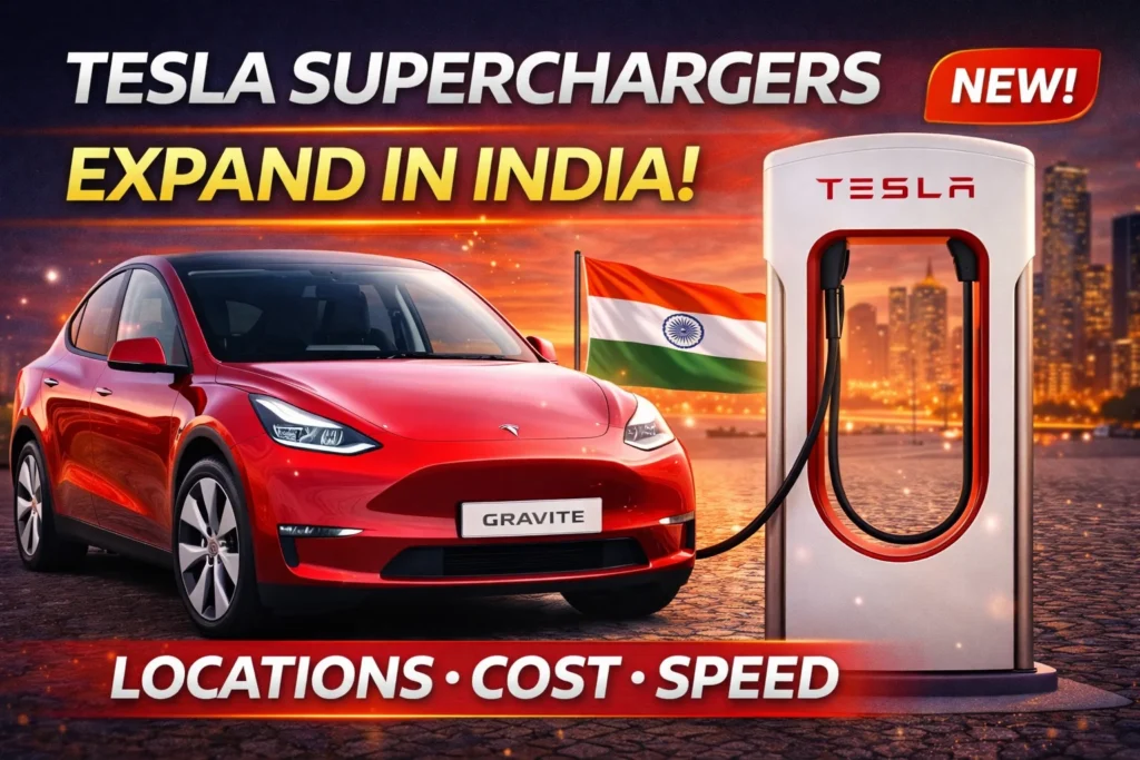 Tesla Expands Supercharger Network in India 2026