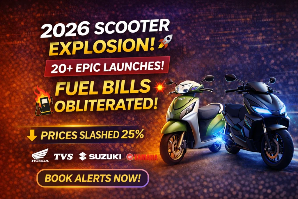2026 Scooter Tsunami: 20+ Launches Set to Crush Fuel Bills & Electrify Streets