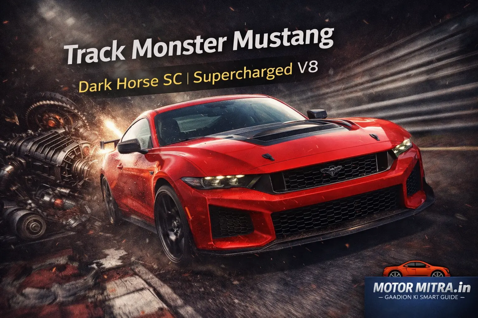 2026 Ford Mustang Dark Horse SC Is a Track Monster with Supercharged V8