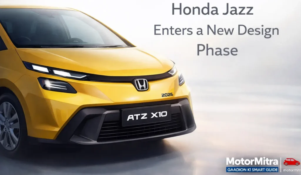 2026 Honda Jazz Facelift Breaks Cover With EV-Style Design and Fresh Colours