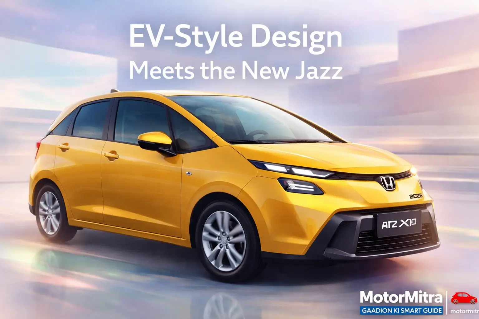 2026 Honda Jazz Facelift Breaks Cover With EV-Style Design and Fresh Colours