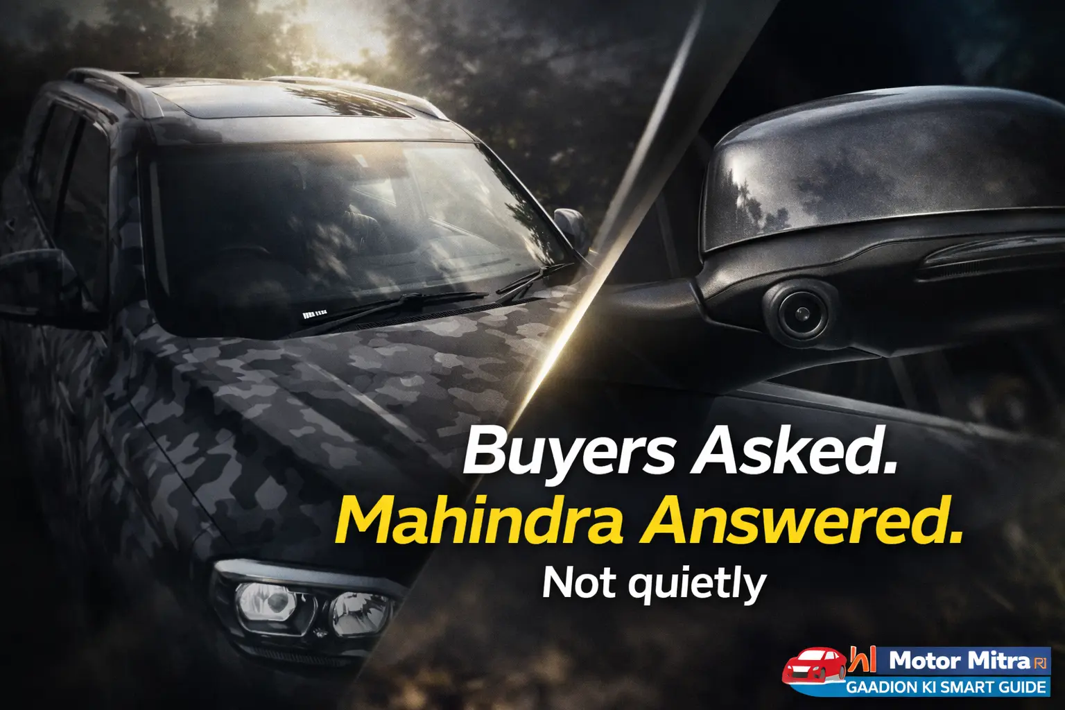 2026 Scorpio N Facelift Spy Shots Confirm What Buyers Were Demanding All Along