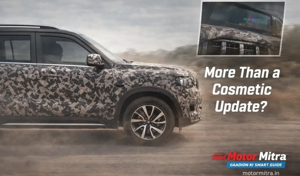 2026 Scorpio N Facelift Spotted Again—This Much Testing Means Something Big Is Coming