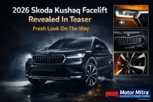 2026 Skoda Kushaq Facelift Revealed In Teaser– Fresh Look On The Way