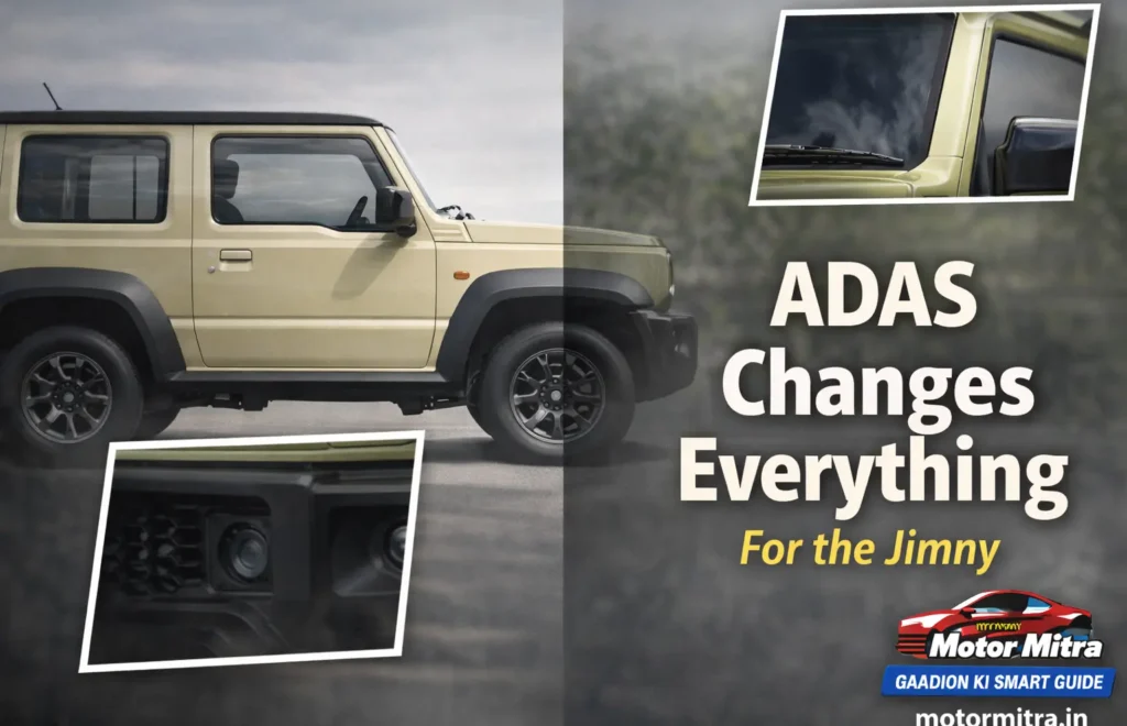 2026 Suzuki Jimny Nomade Gets ADAS—MM Wave Radar Confirms a Major Safety Upgrade