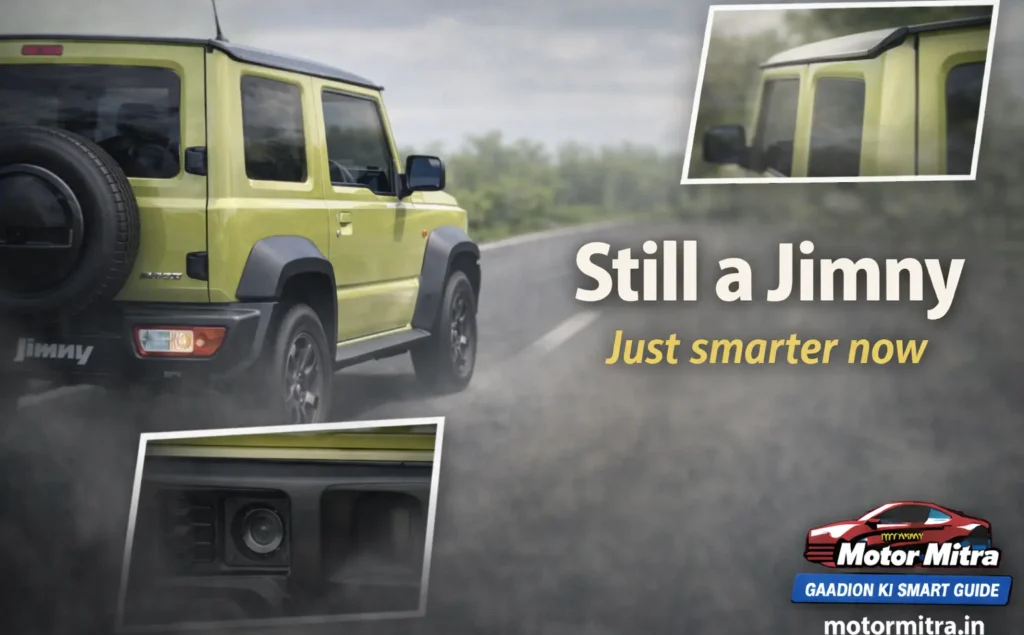 2026 Suzuki Jimny Nomade Gets ADAS—MM Wave Radar Confirms a Major Safety Upgrade