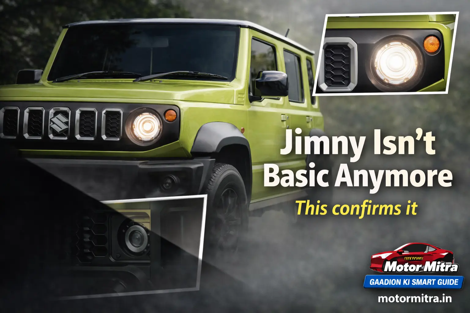 2026 Suzuki Jimny Nomade Gets ADAS—MM Wave Radar Confirms a Major Safety Upgrade