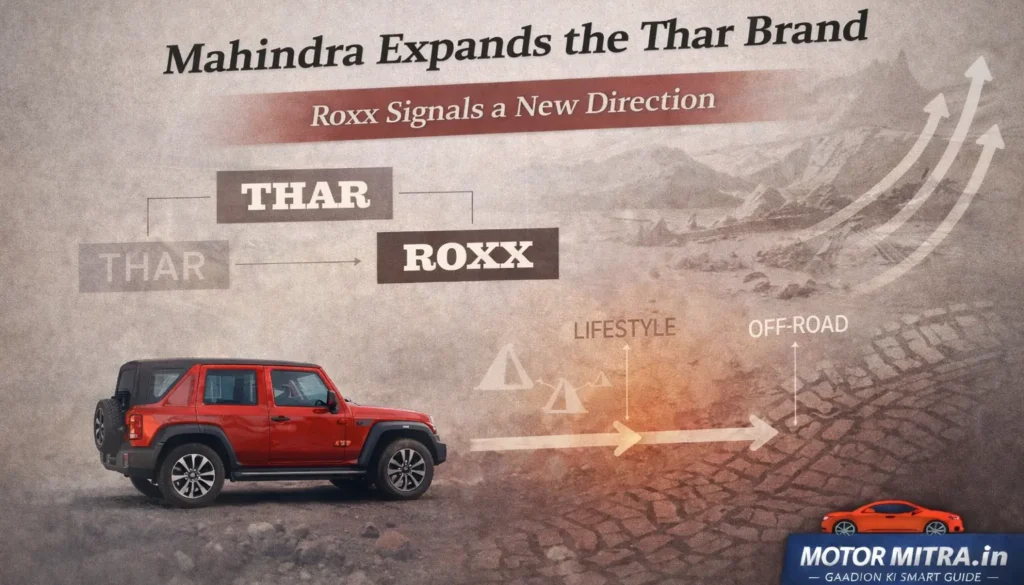 New 2026 Thar Roxx Twist? Mahindra Teases ‘Thar’ Ahead of Reveal