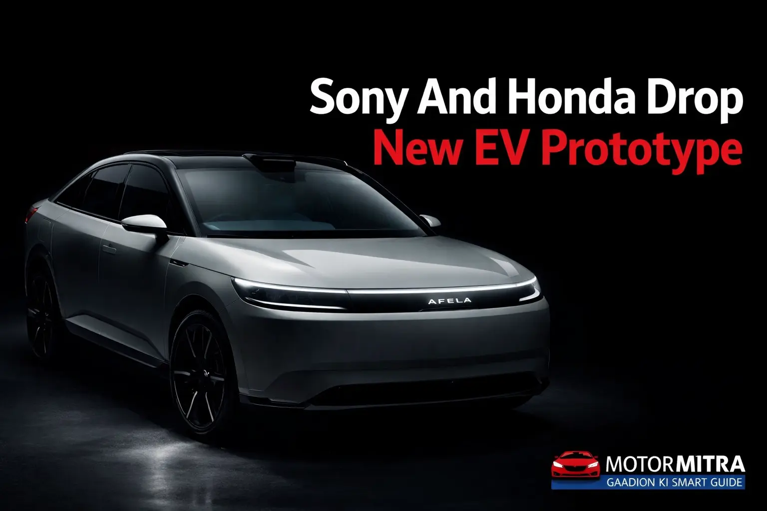 Afeela Enters SUV Space: Sony And Honda Drop New EV Prototype At CES 2026
