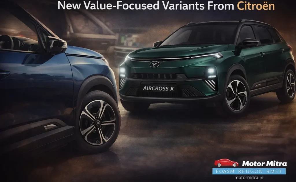 Citroën Shakes Up Line Up: Aircross X Max Turbo 5S And C3 Live (O) Launched