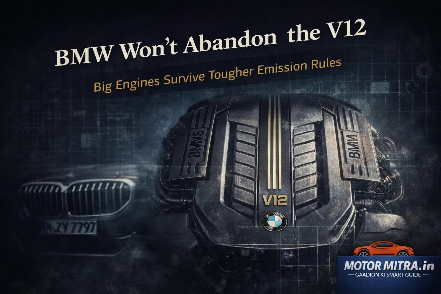 BMW Won’t Abandon the V12 Despite Tougher Emission Rules
