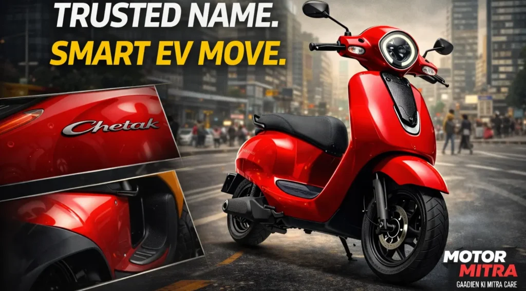 Bajaj’s Big EV Play: New Chetak C25 Promises 113 km Range at Rs 91,399