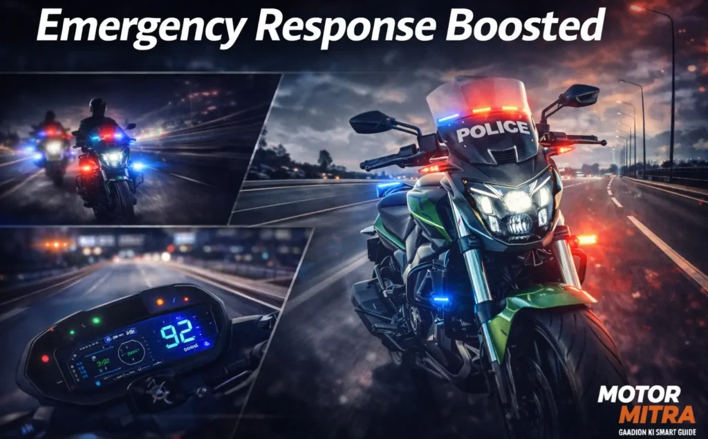 Big Boost for Pune Police: 100 Bajaj Dominar 400 Motorcycles Join Emergency Fleet