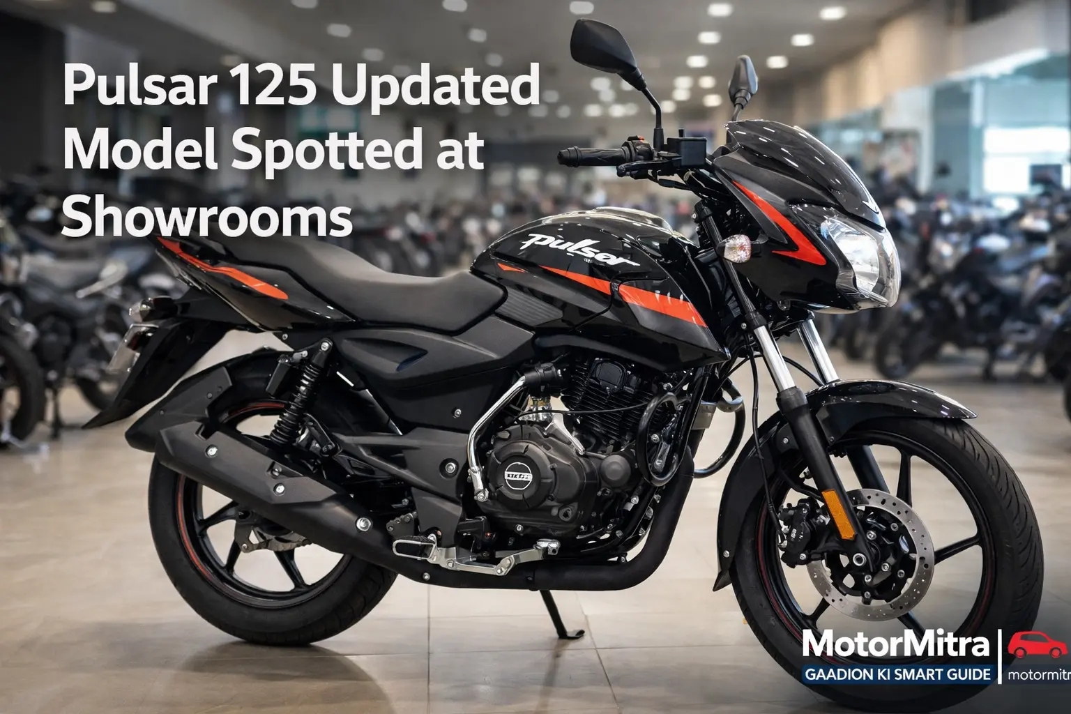 Bajaj Pulsar 125 Update Reaches Showrooms Early— Launch Imminent