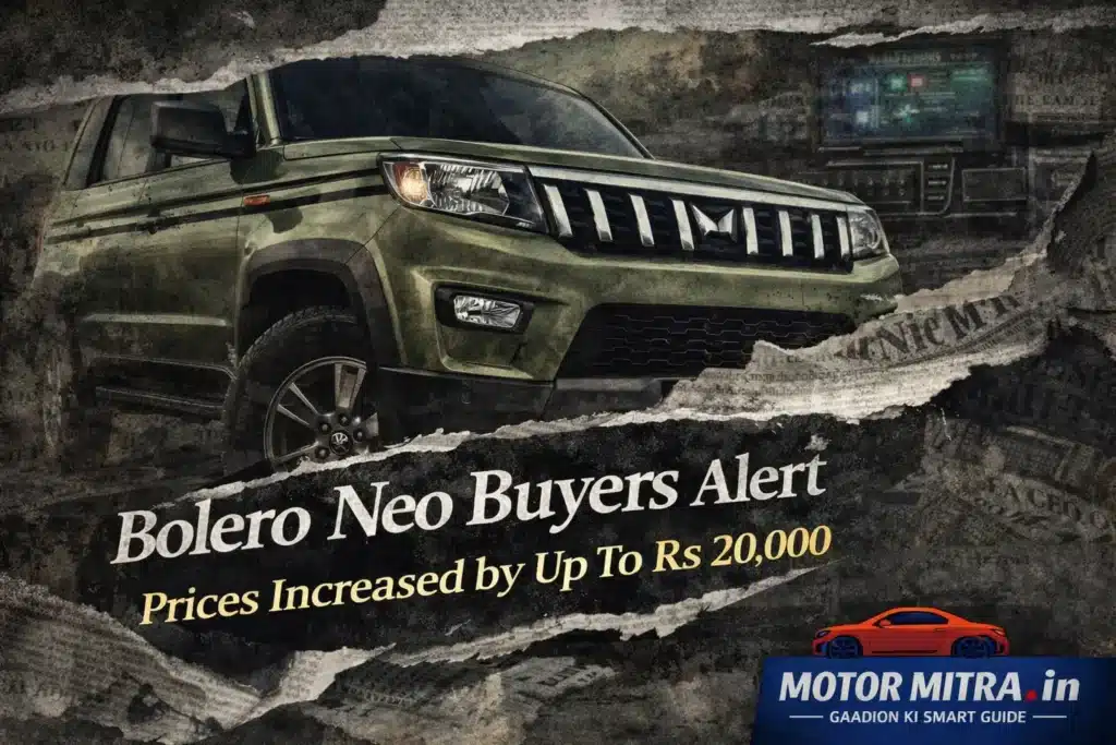 Bolero Neo Buyers Alert: Mahindra Increases Price by Up To Rs 20,000