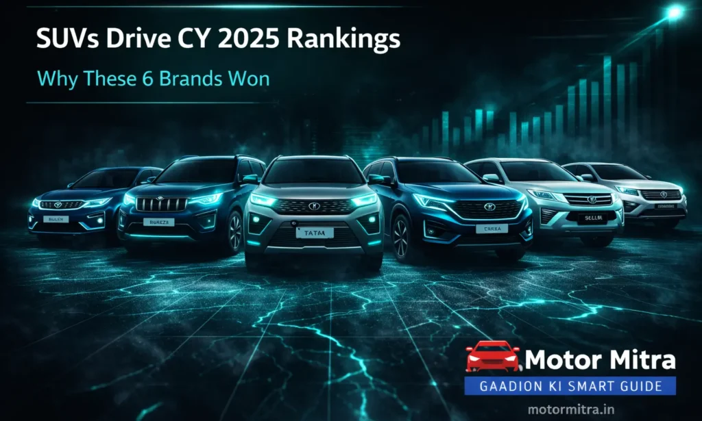 CY 2025 Car Sales: These 6 Automakers Dominated India