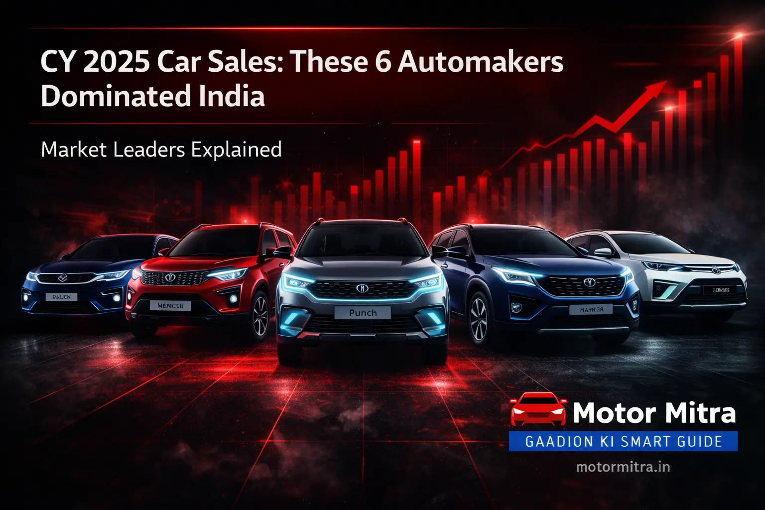 CY 2025 Car Sales: These 6 Automakers Dominated India