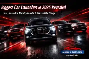 Biggest Car Launches of 2025 Revealed– Tata, Mahindra, Maruti, Hyundai & Kia Lead the Charge