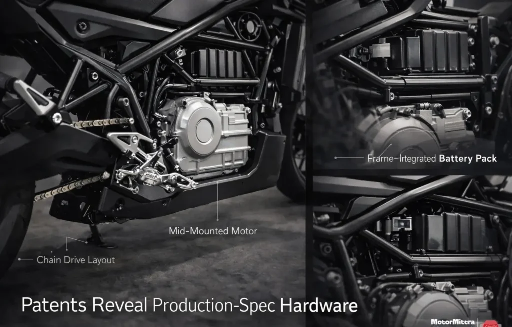 Hero MotoCorp Project VxZ Patents Leak 2026: This Looks Like a Proper Electric Motorcycle