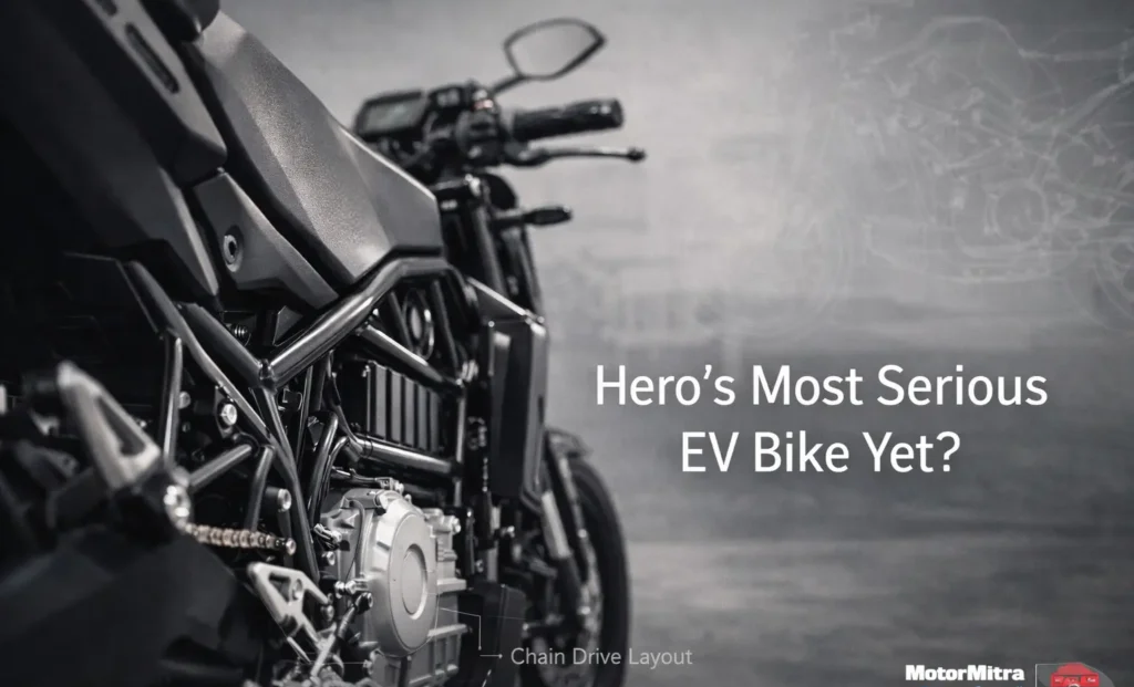 Hero MotoCorp Project VxZ Patents Leak 2026: This Looks Like a Proper Electric Motorcycle