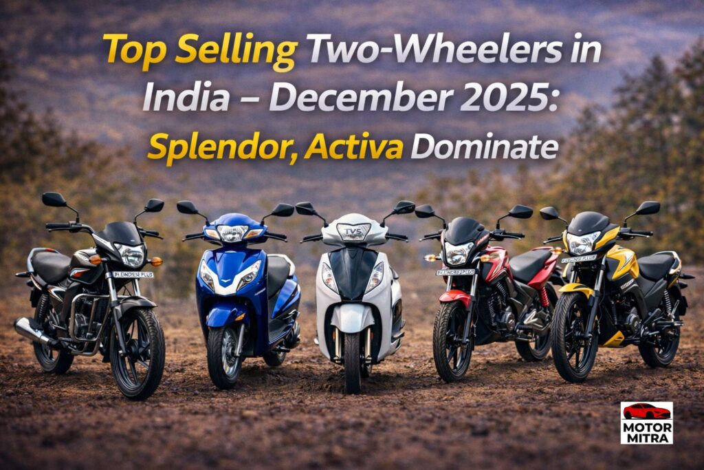 5 Top Selling Two-Wheelers in India – December 2025