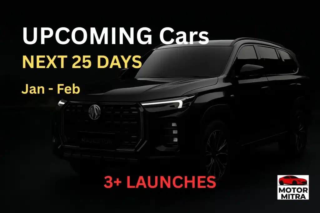 3+ Upcoming Car Launches Set to Shake the Indian Market in Next 25 Days 2026