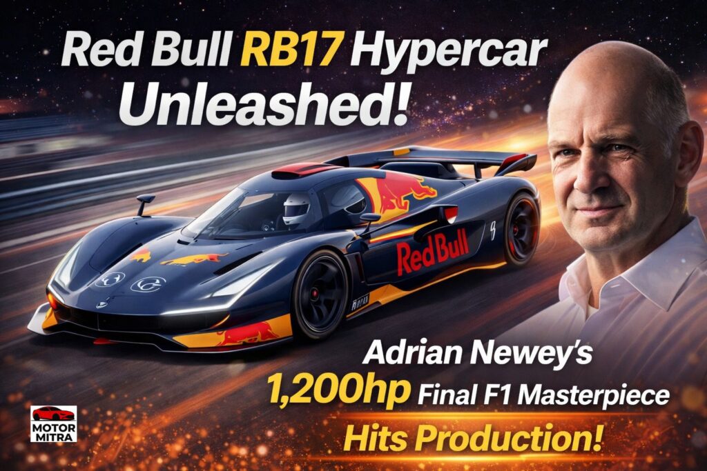 Red Bull RB17 Hypercar Unleashed: Adrian Newey's 1,200hp Final F1 Masterpiece Hits Production!
