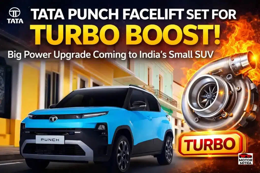 Tata Punch Facelift to Introduce Turbo-Petrol Engine Option in India 2026