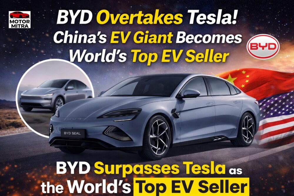 BYD Overtakes Tesla: China’s EV Giant Becomes the World’s Top Electric Car Seller