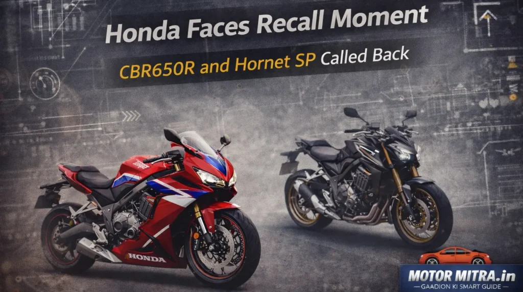 Big Bike Recall Shock: Honda Calls Back CBR650R and CB1000 Hornet SP