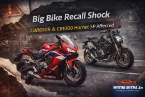 Big Bike Recall Shock: Honda Calls Back CBR650R and CB1000 Hornet SP