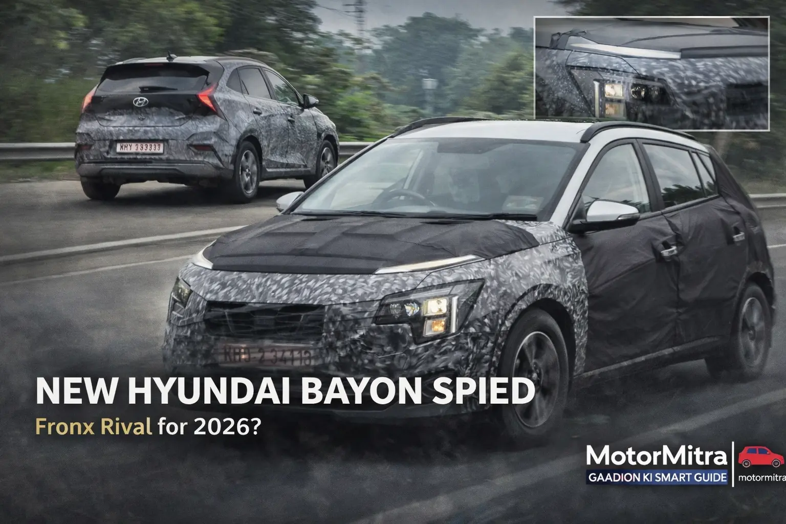 New Hyundai Bayon Spied in India: Is This the Fronx Rival for 2026?