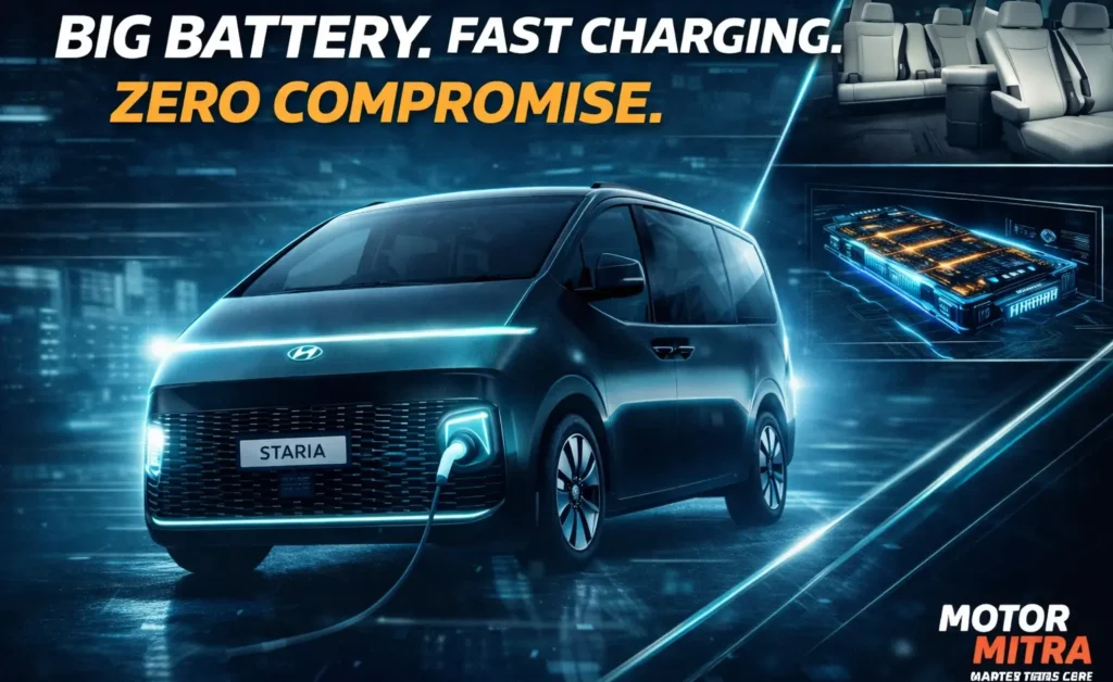 Hyundai Staria Electric Breaks Cover 2026– Big Battery, Fast Charging, Long Range