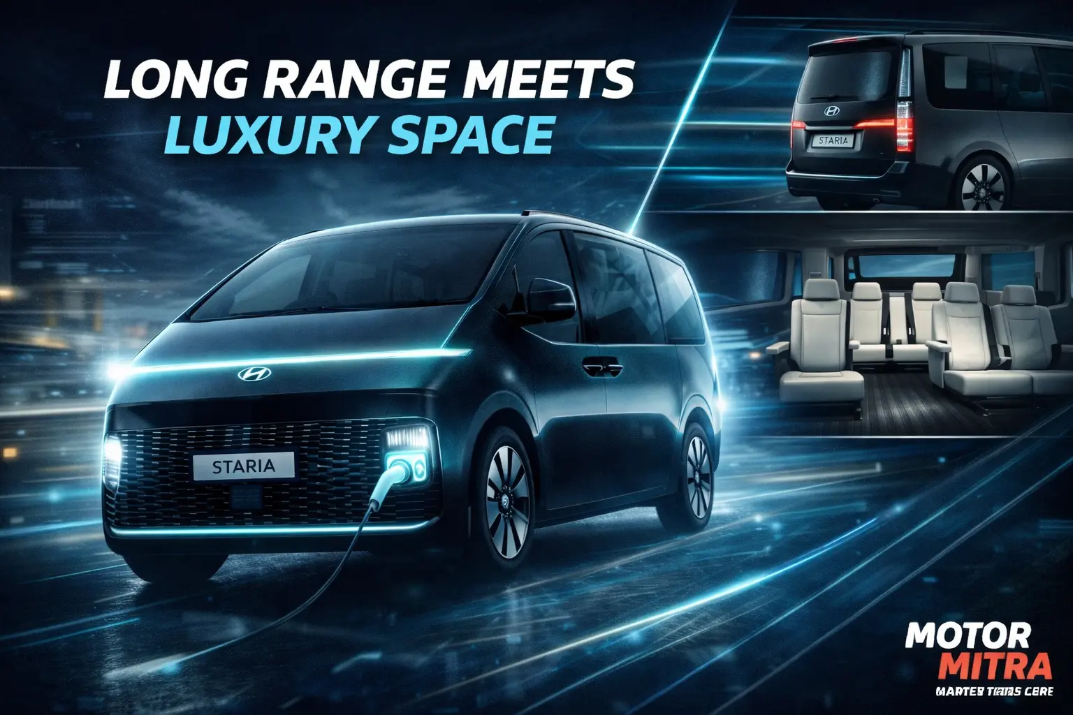 Hyundai Staria Electric Breaks Cover 2026– Big Battery, Fast Charging, Long Range