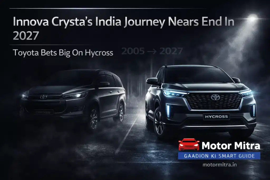 Innova Crysta’s India Journey Nears End In 2027 As Toyota Bets Big On Hycross