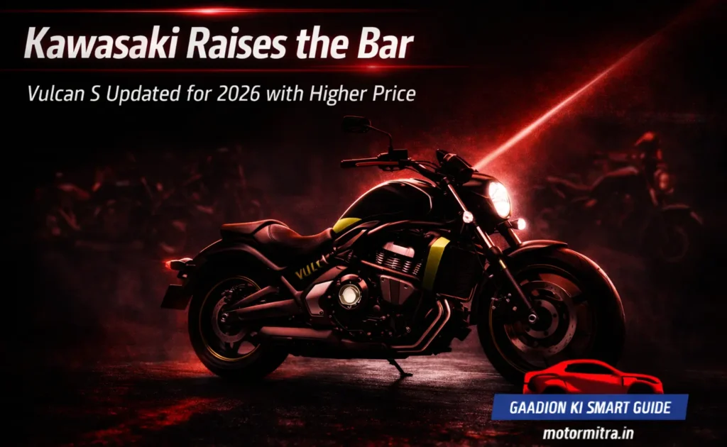 Kawasaki Vulcan S Gets Pricier for 2026 – New Colour Added, Price Up by Rs 54,000