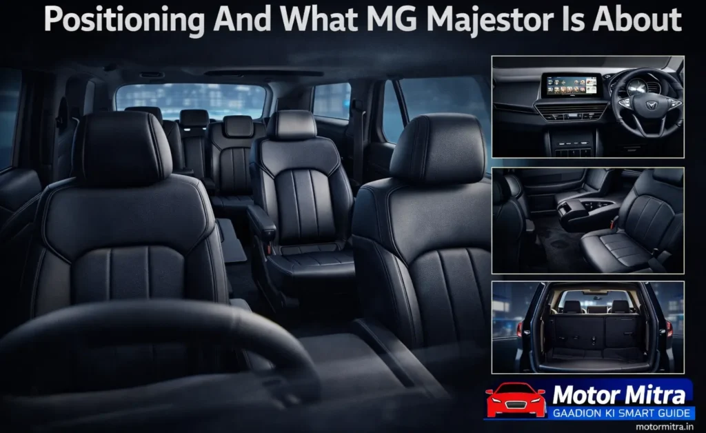 MG Enters Big SUV Space– MG Majestor 7-Seater Launching Feb 12